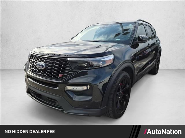 Agate Black Metallic 2023 Ford Explorer SUV / Crossover All-Wheel Drive Automatic