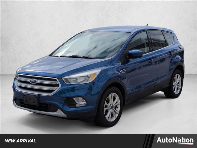 Lightning Blue Metallic 2017 Ford Escape SE FWD SUV / Crossover Front-Wheel Drive 6-Speed Automatic