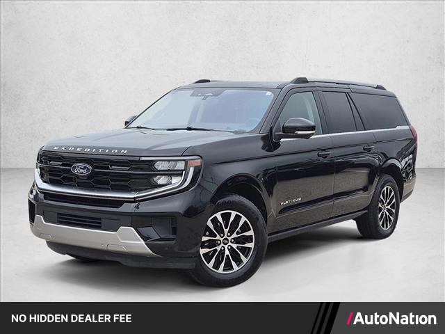 Agate Black Metallic 2025 Ford Expedition SUV / Crossover Four-Wheel Drive Automatic