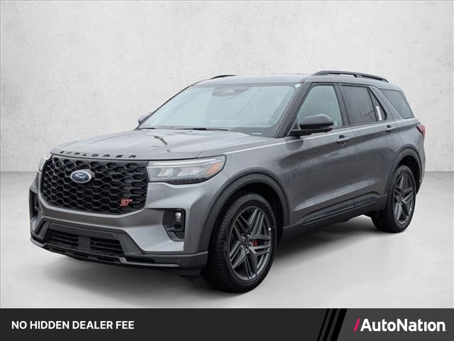 Carbonized Gray Metallic 2026 Ford Explorer ST AWD SUV / Crossover All-Wheel Drive Automatic