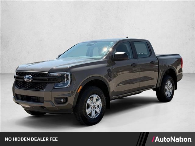 Marsh Gray 2025 Ford Ranger Pickup Truck Four-Wheel Drive Automatic