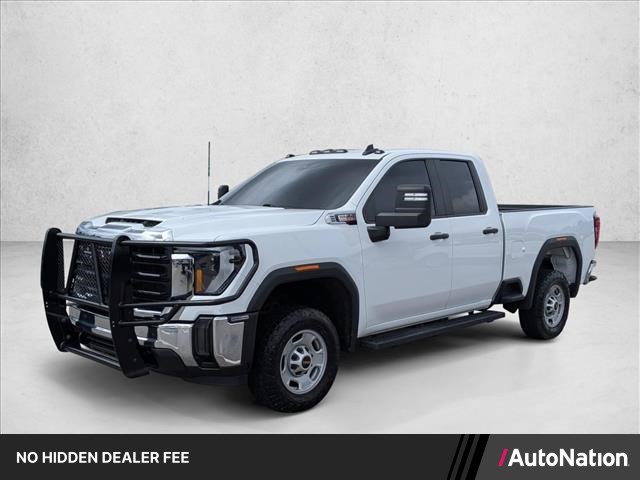 Summit White 2024 GMC Sierra 2500HD Pickup Truck Four-Wheel Drive Automatic
