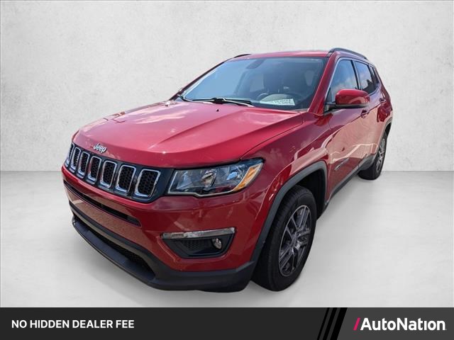 Redline Pearlcoat 2020 Jeep Compass Latitude 4WD SUV / Crossover Four-Wheel Drive 9-Speed Automatic