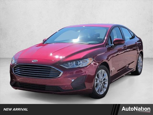 Ruby Red Metallic Tinted Clearcoat 2019 Ford Fusion SE Sedan Front-Wheel Drive 6-Speed Automatic