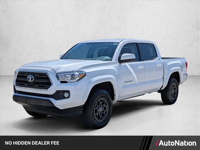 Super White 2017 Toyota Tacoma Pickup Truck 4X2 Automatic