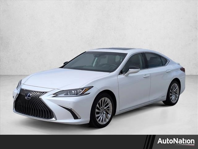 Eminent White Pearl 2020 Lexus ES Hybrid 300h FWD Sedan Front-Wheel Drive Automatic