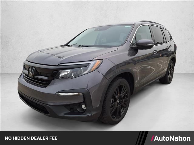 Gray (Modern Steel Metallic) 2021 Honda Pilot SUV / Crossover All-Wheel Drive Automatic
