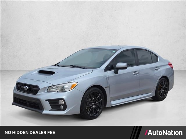 Ice Silver Metallic 2020 Subaru WRX Sedan All-Wheel Drive 6-Speed Manual