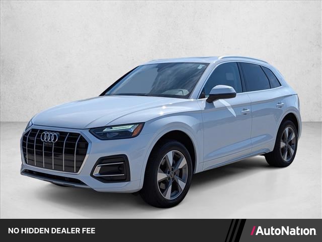 Glacier White Metallic 2023 Audi Q5 SUV / Crossover All-Wheel Drive Automatic