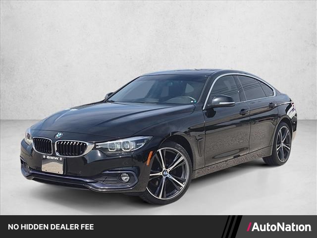 Jet Black 2018 BMW 4 Series Sedan All-Wheel Drive Automatic