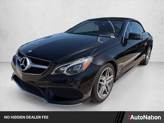 Black 2014 Mercedes-Benz E-Class E 550 Cabriolet Convertible Rear-Wheel Drive Automatic