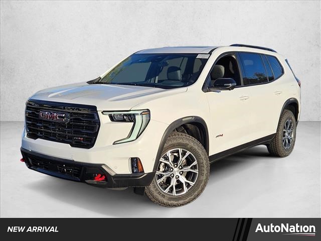 Summit White 2026 GMC Acadia AT4 AWD SUV / Crossover Four-Wheel Drive 8-Speed Automatic
