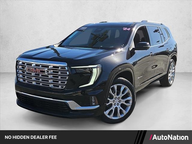 Black (Ebony Twilight Metallic) 2024 GMC Acadia SUV / Crossover Four-Wheel Drive 8-Speed Automatic