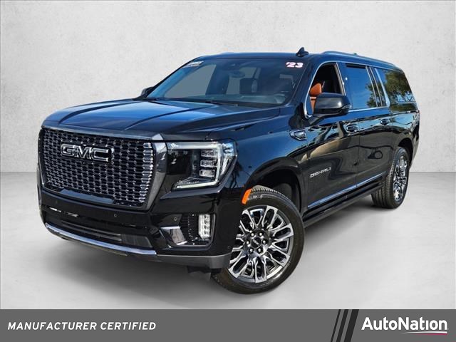 Onyx Black 2023 GMC Yukon XL Denali Ultimate 4WD SUV / Crossover Four-Wheel Drive Automatic