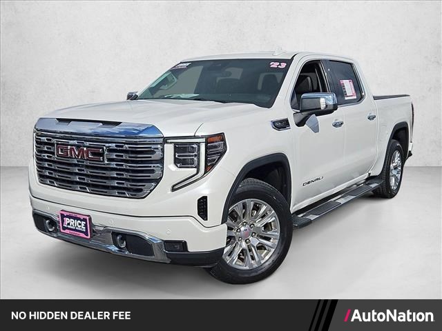 White Frost Tricoat 2023 GMC Sierra 1500 Pickup Truck Four-Wheel Drive Automatic