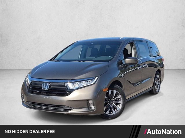 Gray (Modern Steel Metallic) 2022 Honda Odyssey Minivan Front-Wheel Drive Automatic