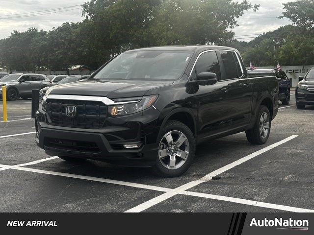 Crystal Black Pearl 2026 Honda Ridgeline RTL AWD Pickup Truck All-Wheel Drive Automatic