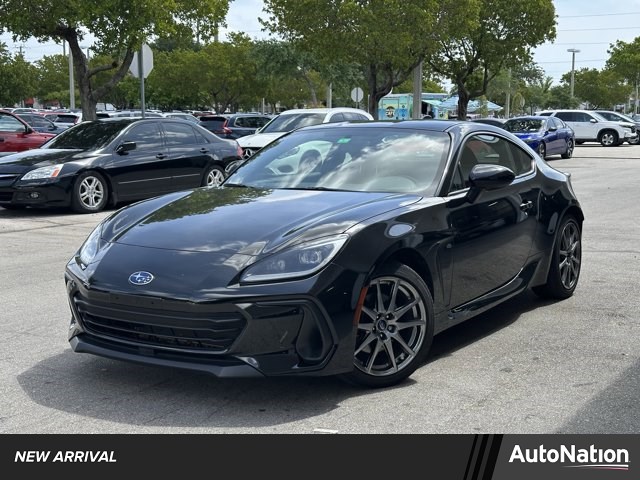 Crystal Black Silica 2023 Subaru BRZ Premium RWD Coupe Rear-Wheel Drive 6-Speed Manual