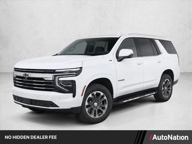 Summit White 2025 Chevrolet Tahoe SUV / Crossover 4X2 Automatic