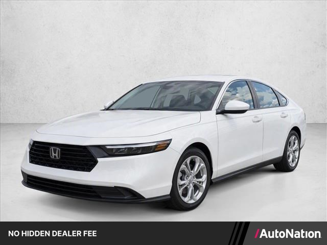 Platinum White Pearl 2026 Honda Accord Sedan Front-Wheel Drive Continuously Variable Transmission