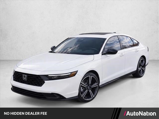 Platinum White Pearl 2026 Honda Accord Sedan Front-Wheel Drive Continuously Variable Transmission
