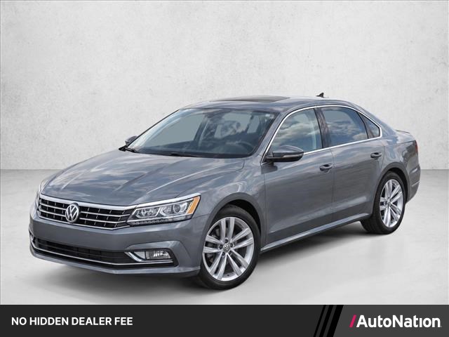 Platinum Gray Meta 2018 Volkswagen Passat Sedan Front-Wheel Drive 6-Speed Automatic