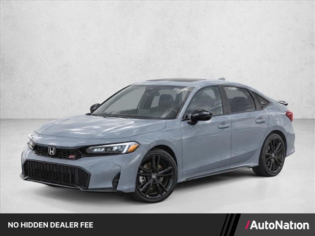 Urban Gray Pearl 2025 Honda Civic Sedan 6-Speed Manual