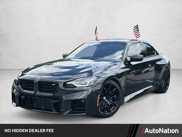 Black Sapphire Metallic 2024 BMW M2 RWD Coupe Rear-Wheel Drive 6-Speed Manual