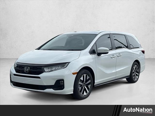 Platinum White Pearl 2026 Honda Odyssey EX-L FWD Minivan Front-Wheel Drive Automatic