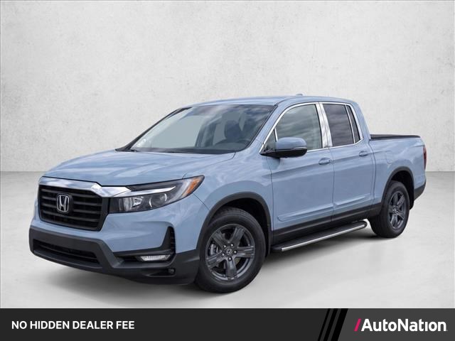 Gray 2023 Honda Ridgeline Pickup Truck All-Wheel Drive Automatic