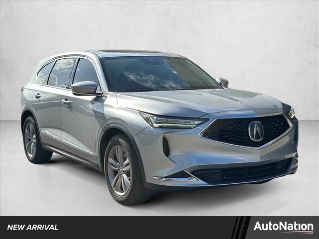 Silver/Gray 2023 Acura MDX FWD SUV / Crossover Front-Wheel Drive Automatic