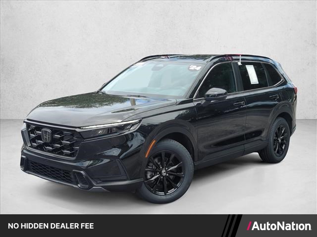 Black 2024 Honda CR-V Hybrid SUV / Crossover All-Wheel Drive Continuously Variable Transmission