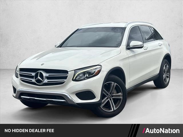 Designo Diamond White Metallic 2019 Mercedes-Benz GLC SUV / Crossover Rear-Wheel Drive Automatic