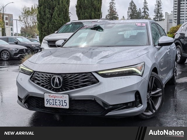 Lunar Silver Metallic 2023 Acura Integra FWD with A-SPEC Package Sedan Front-Wheel Drive Automatic