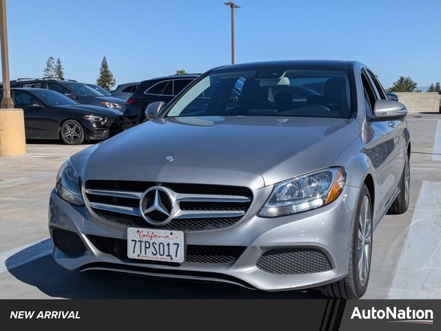 Gray 2016 Mercedes-Benz C-Class C 300 Sedan Rear-Wheel Drive Automatic