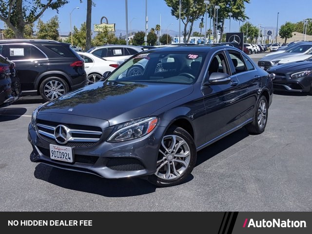Black 2015 Mercedes-Benz C-Class Sedan All-Wheel Drive Automatic