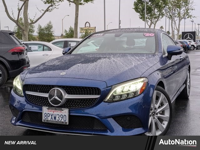 Brilliant Blue Metallic 2020 Mercedes-Benz C-Class C 300 Coupe RWD Coupe Rear-Wheel Drive Automatic
