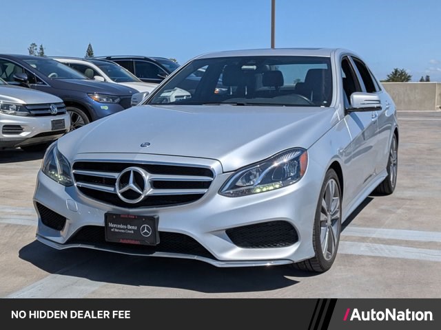 Silver/Gray 2016 Mercedes-Benz E-Class E 350 Sedan Rear-Wheel Drive Automatic