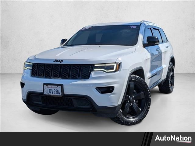 Bright White Clearcoat 2018 Jeep Grand Cherokee Limited 4WD SUV / Crossover Four-Wheel Drive 8-Speed Automatic