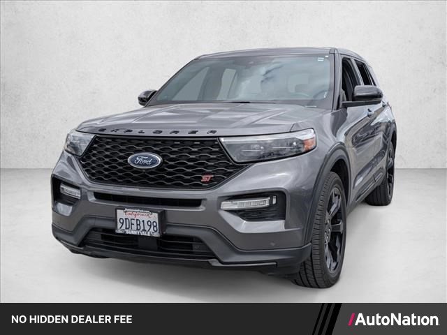 Carbonized Gray Metallic 2022 Ford Explorer ST AWD SUV / Crossover All-Wheel Drive Automatic