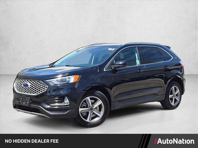 Agate Black Metallic 2023 Ford Edge SUV / Crossover All-Wheel Drive 8-Speed Automatic