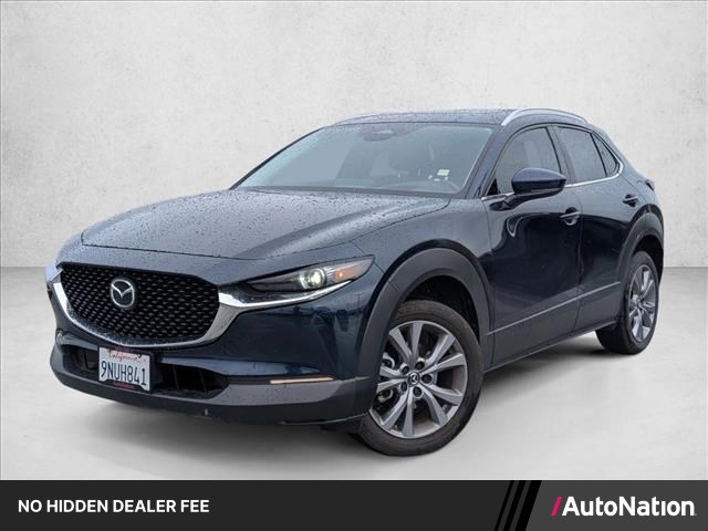 Deep Crystal Blue Mica 2024 Mazda CX-30 2.5 S Premium AWD SUV / Crossover All-Wheel Drive Automatic