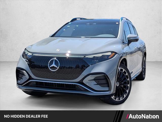 Gray (Manufaktur Alpine Grey) 2026 Mercedes-Benz EQS SUV SUV / Crossover All-Wheel Drive Automatic