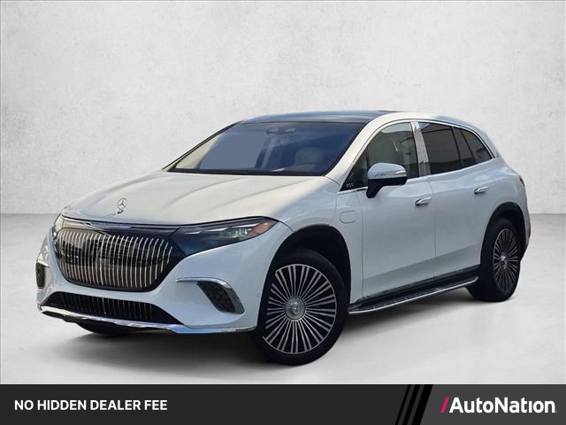 Manufaktur Moonlight White Metallic 2025 Mercedes-Benz EQS SUV SUV / Crossover All-Wheel Drive 1-Speed Automatic
