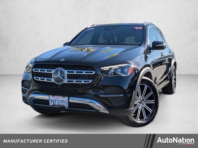 Obsidian Black Metallic 2026 Mercedes-Benz GLE 350 4MATIC SUV / Crossover All-Wheel Drive Automatic