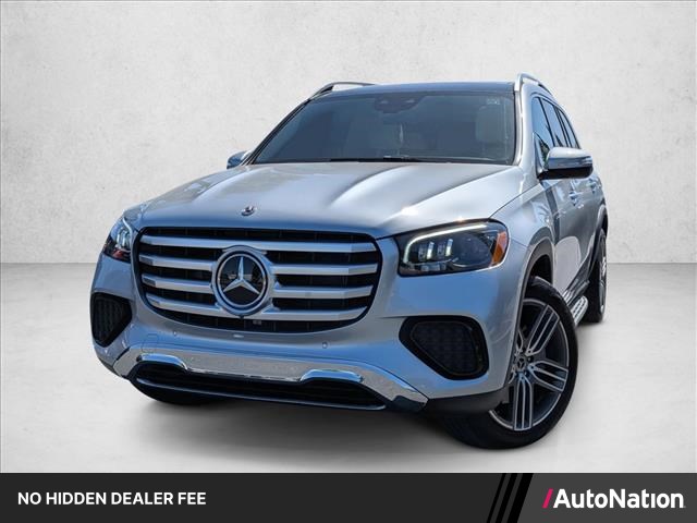 Cirrus Silver Metallic 2024 Mercedes-Benz GLS 450 4MATIC SUV / Crossover All-Wheel Drive Automatic