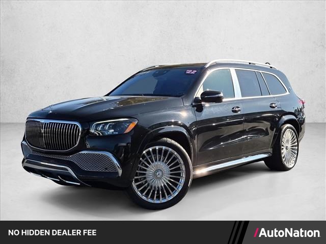 Obsidian Black Metallic 2022 Mercedes-Benz GLS SUV / Crossover All-Wheel Drive Automatic