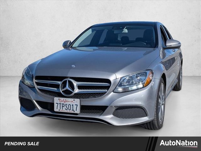 Gray 2016 Mercedes-Benz C-Class C 300 Sedan Rear-Wheel Drive Automatic