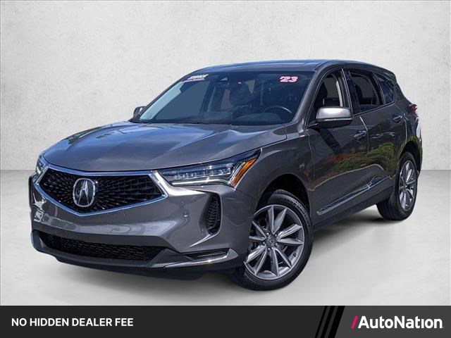 Liquid Carbon Metallic 2023 Acura RDX SH-AWD with Technology Package SUV / Crossover All-Wheel Drive Automatic