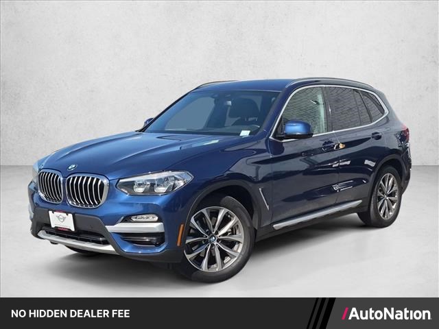Phytonic Blue Metallic 2019 BMW X3 SUV / Crossover Rear-Wheel Drive Automatic
